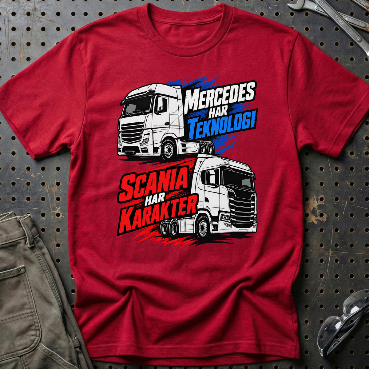 
Produktbillede af Mercedes Har Teknologi – Scania Har Karakter T-Shirt