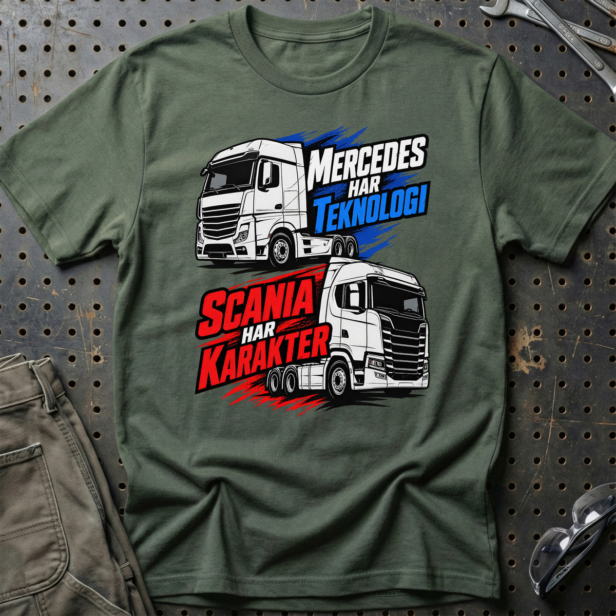 
Produktbillede af Mercedes Har Teknologi – Scania Har Karakter T-Shirt