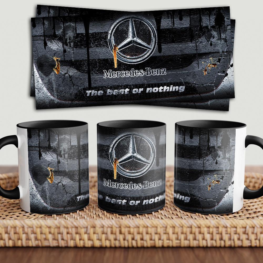 Mercedes "To Toner" Vintage Keramisk Krus-Krus-Mercedes-Garage Culture Shop- garage - man cave - merchandise