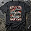 Mercedes W124 T-Shirt-Beklædning-Mercedes-Sort-S-Garage Culture Shop- garage - man cave - merchandise
