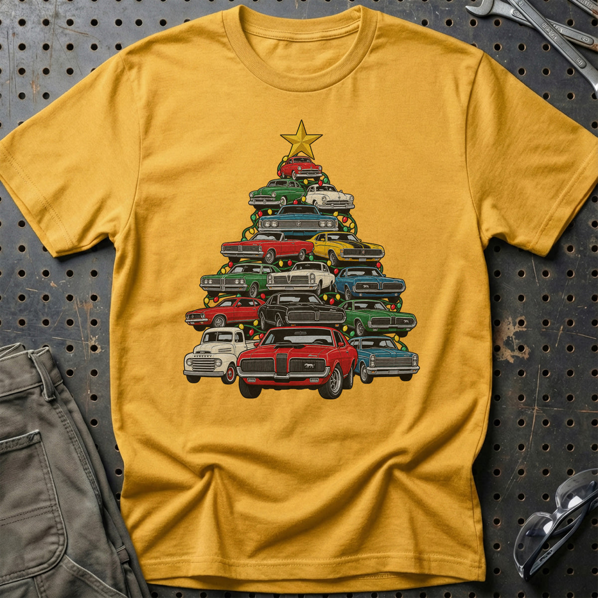 
Produktbillede af Mercury Juletræ T-Shirt