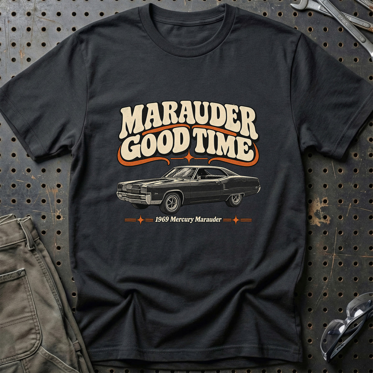 
Mercury Marauder 1969 – Marauder Good Time T-Shirt – Sort