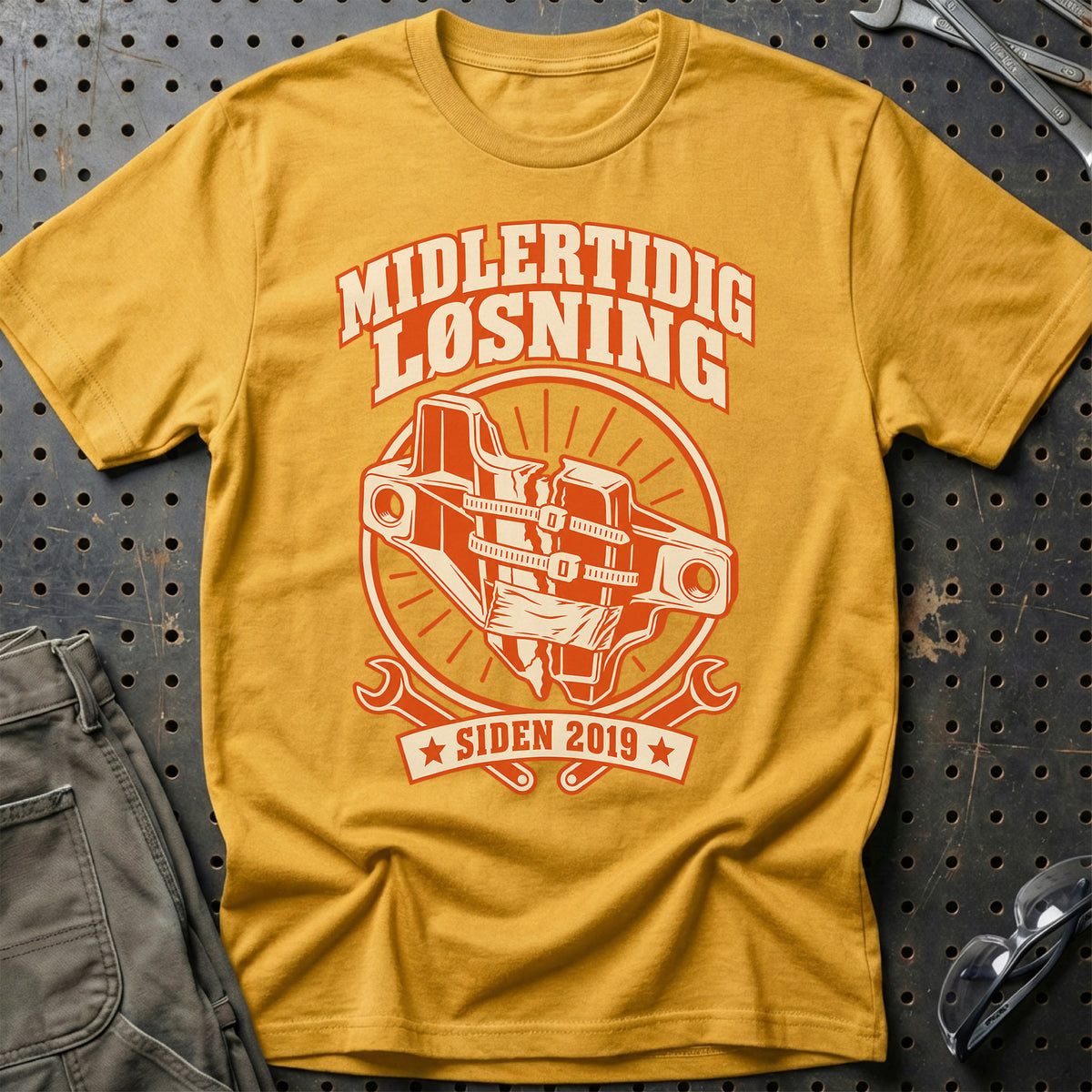 
Produktbillede af Midlertidig løsning – Siden 2019 T-Shirt