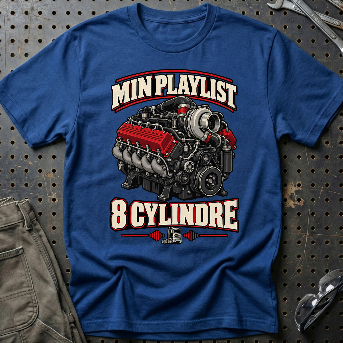 
Produktbillede af Min Playlist – 8 Cylindre T-Shirt