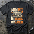 
Min bil – Mit værktøj – Mit arbejde – Unisex T-Shirt – Sort