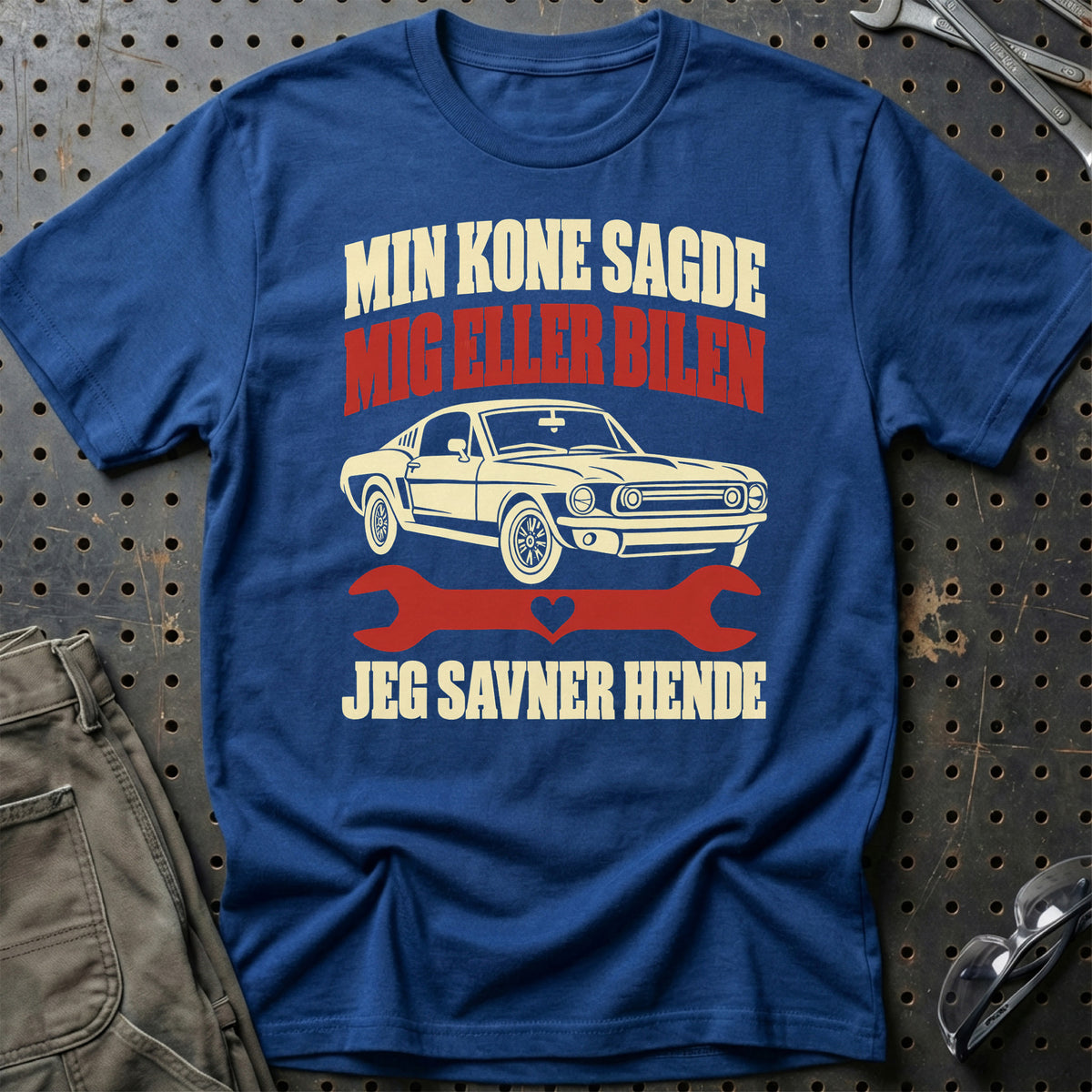 
Produktbillede af Min kone sagde mig eller bilen jeg savner hende T-Shirt