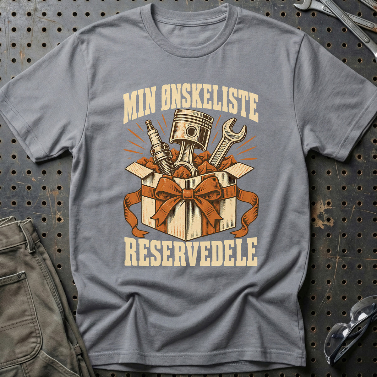 
Produktbillede af Min ønskeliste – Reservedele T-Shirt