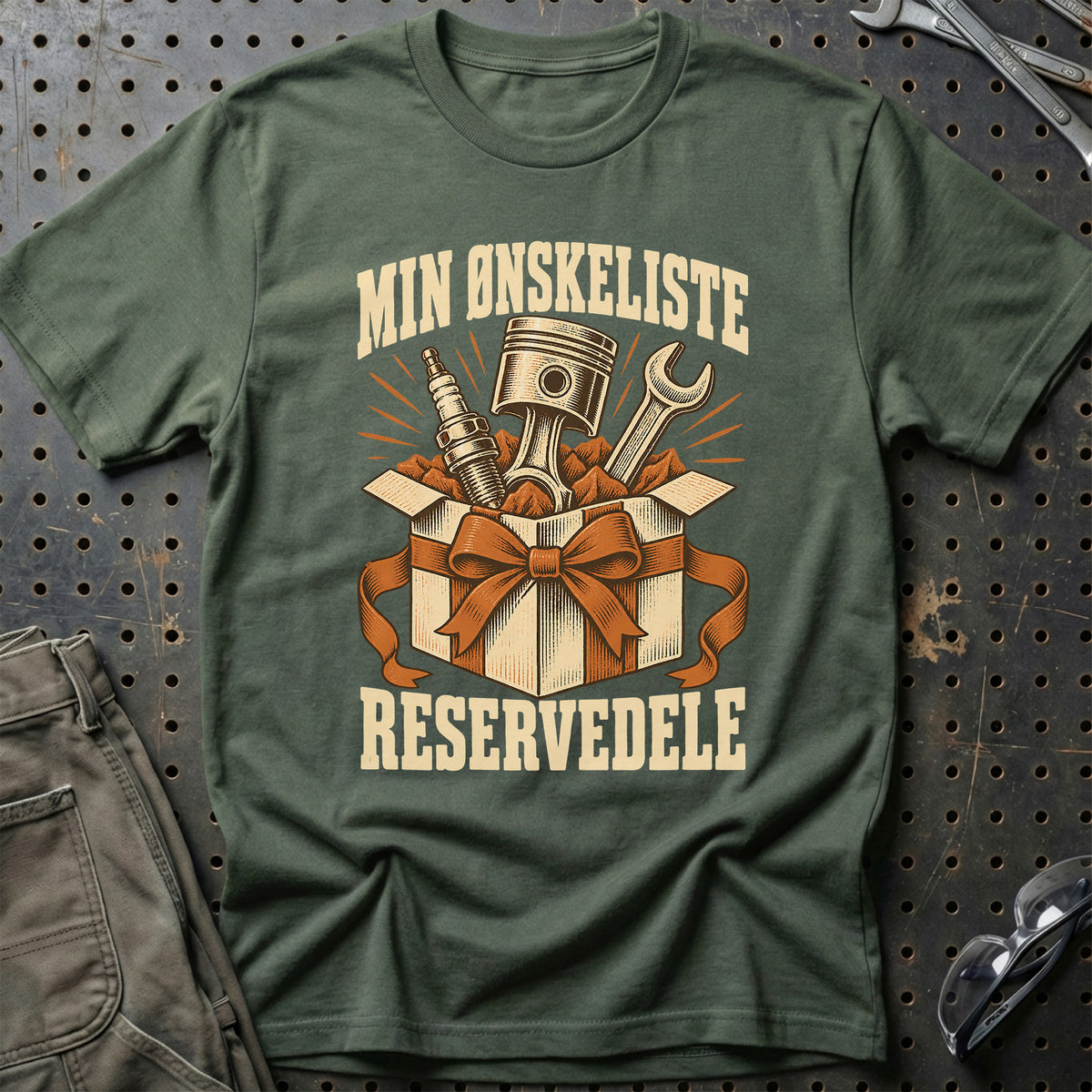 
Produktbillede af Min ønskeliste – Reservedele T-Shirt