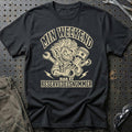 
Min weekend har et reservedelsnummer – Unisex T-Shirt – Sort