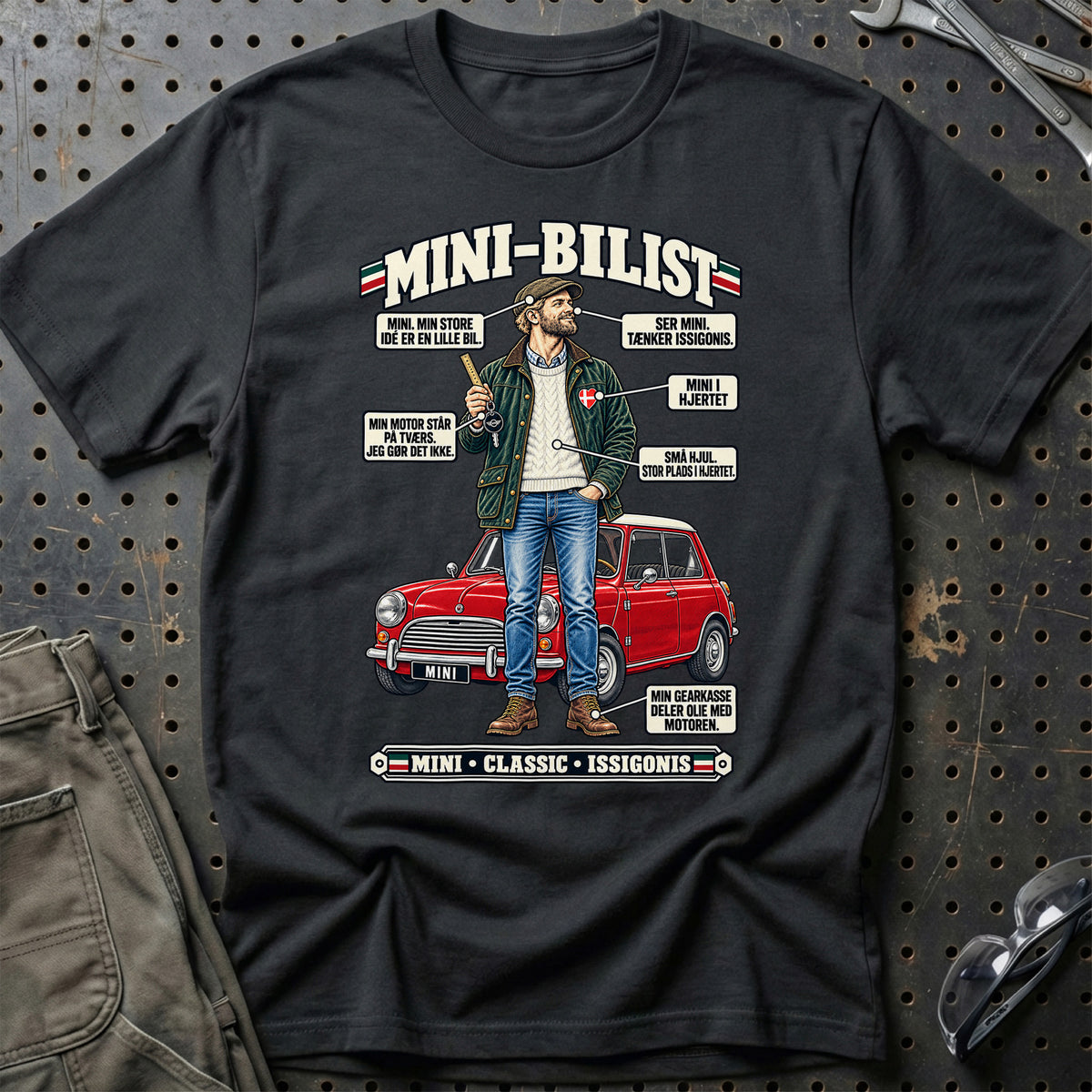 
Mini-Bilist T-Shirt – Sort