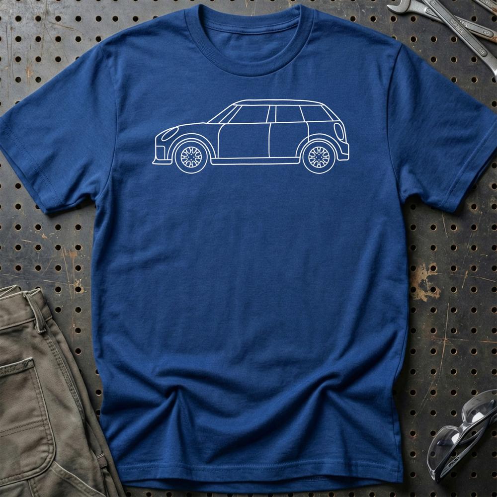 
Produktbillede af Mini Cooper S 5 Door Outline T-Shirt