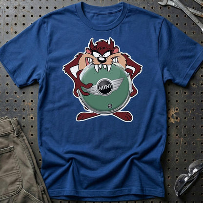 Mini TAZ Unisex T-Shirt , Bomuld-Beklædning-Mini-Blå Royal-S-Garage Culture Shop- garage - man cave - merchandise