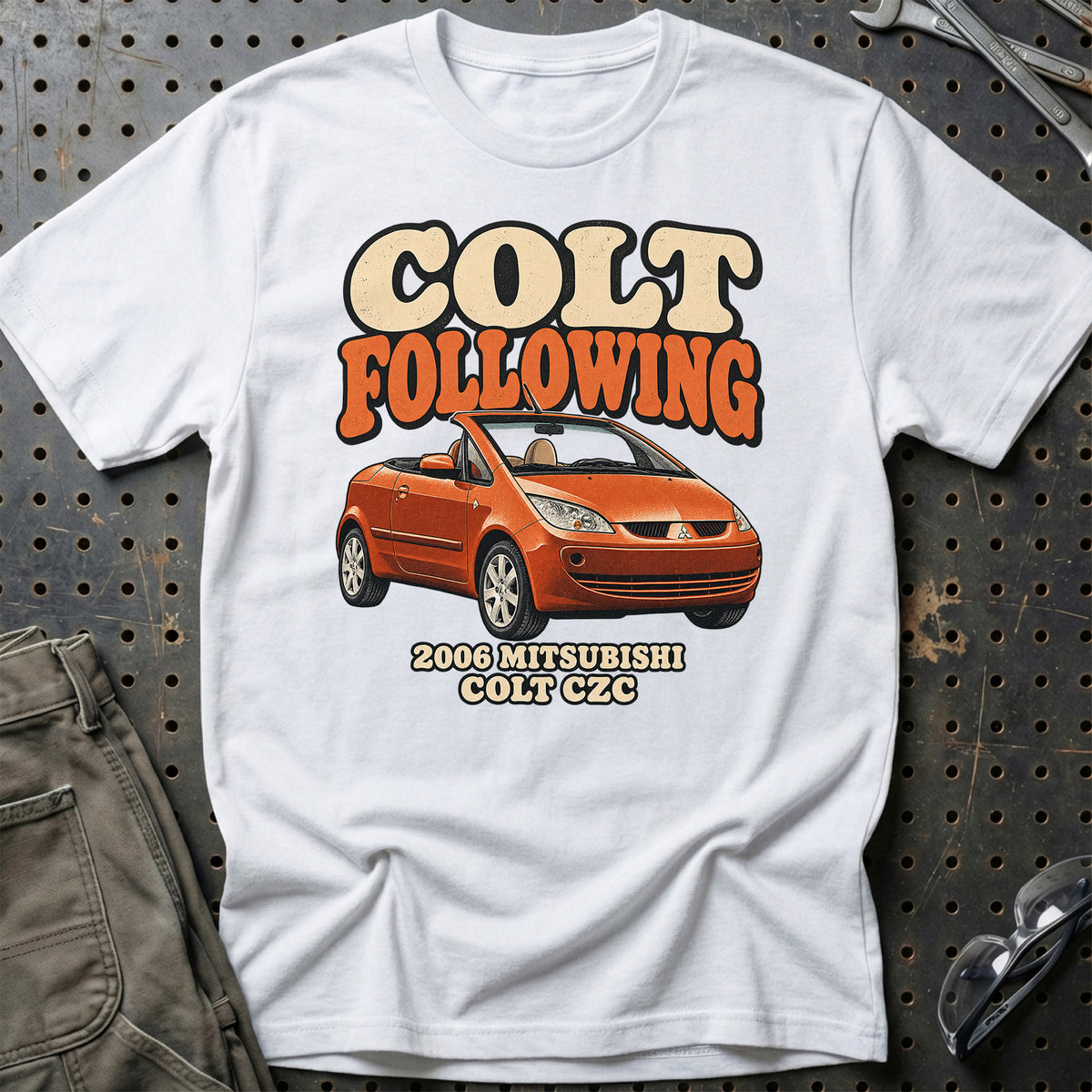 
Mitsubishi Colt CZC 2006 – Colt Following T-Shirt – Hvid