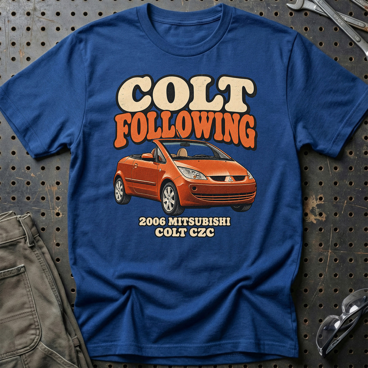 
Mitsubishi Colt CZC 2006 – Colt Following T-Shirt – Blå Royal