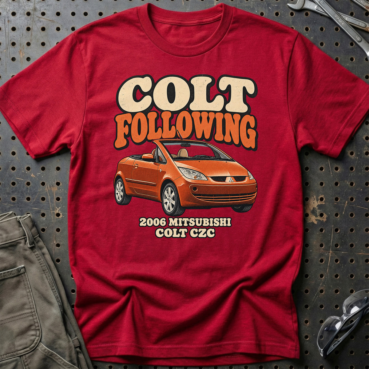 
Mitsubishi Colt CZC 2006 – Colt Following T-Shirt – Rød