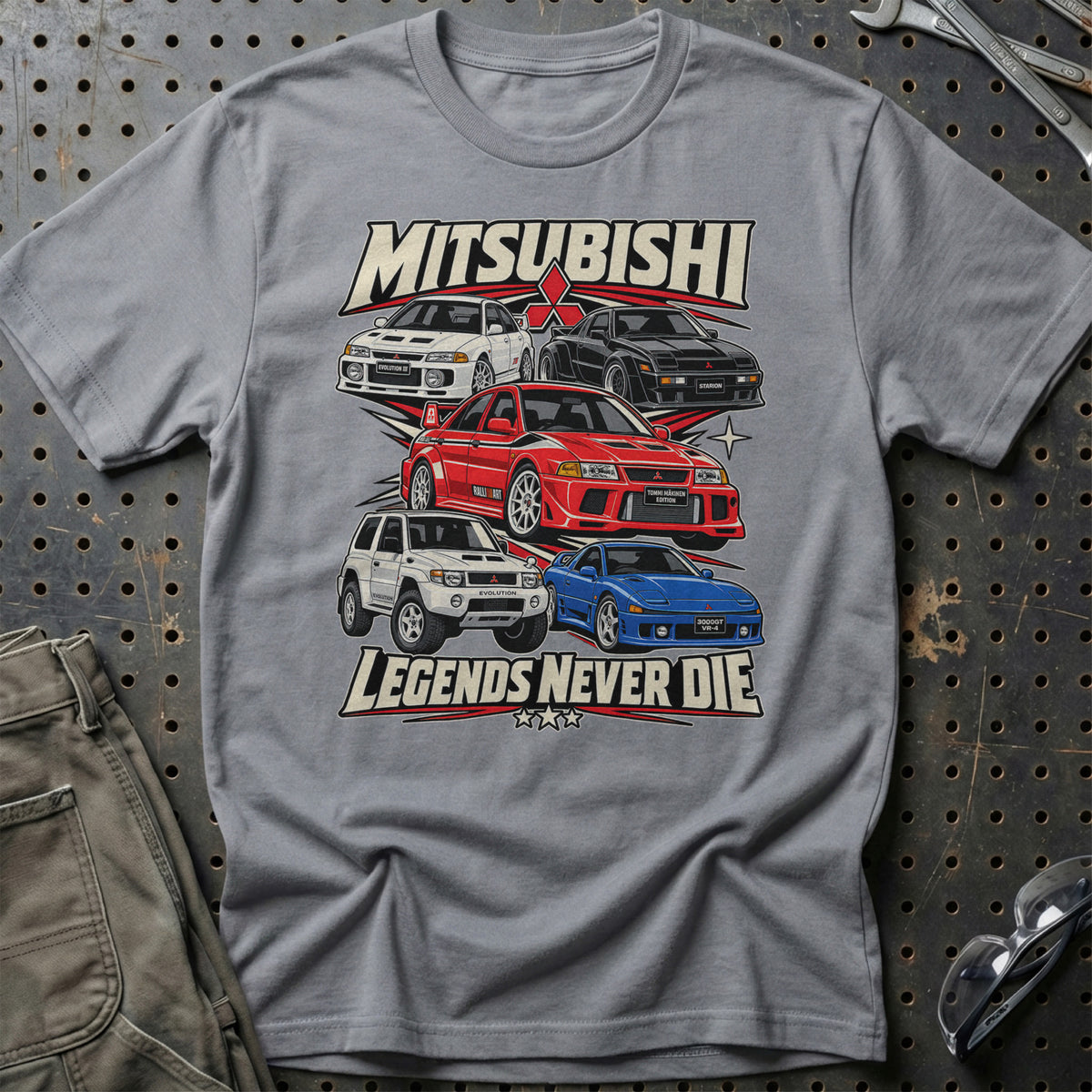 
Produktbillede af Mitsubishi Legends Never Die T-Shirt