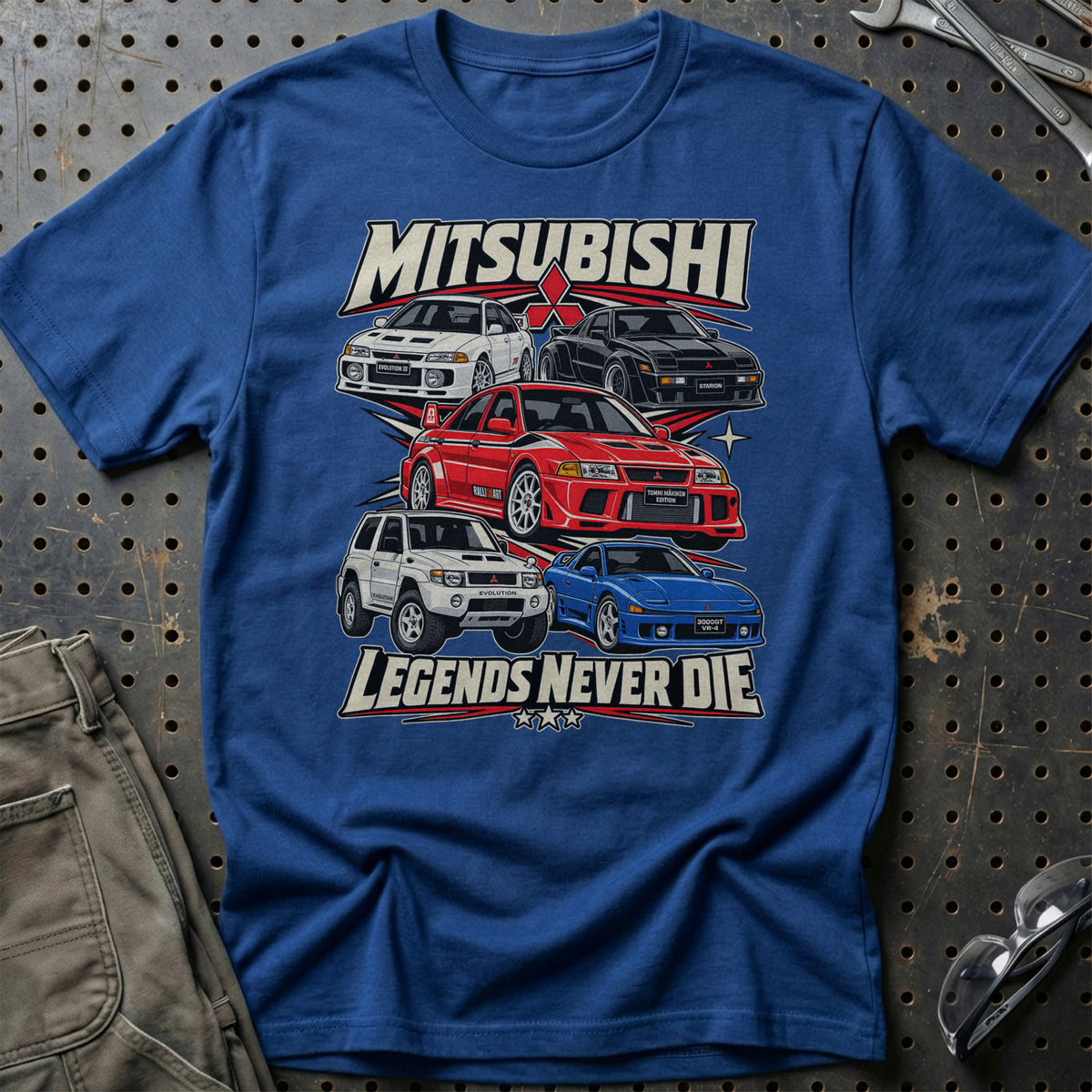 
Produktbillede af Mitsubishi Legends Never Die T-Shirt
