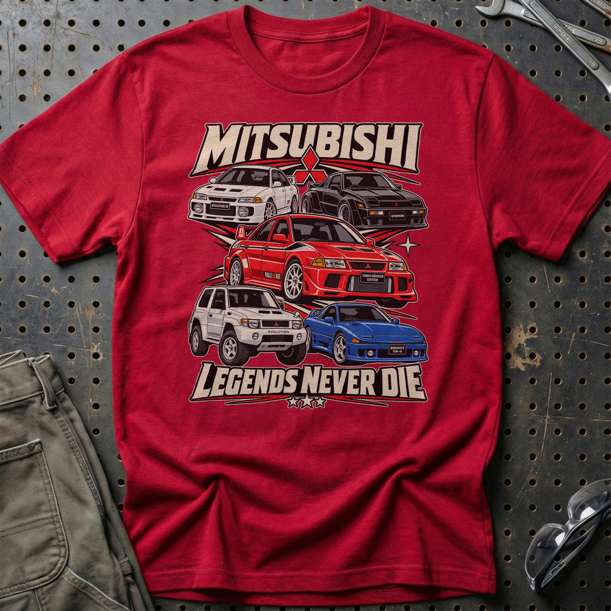 
Produktbillede af Mitsubishi Legends Never Die T-Shirt