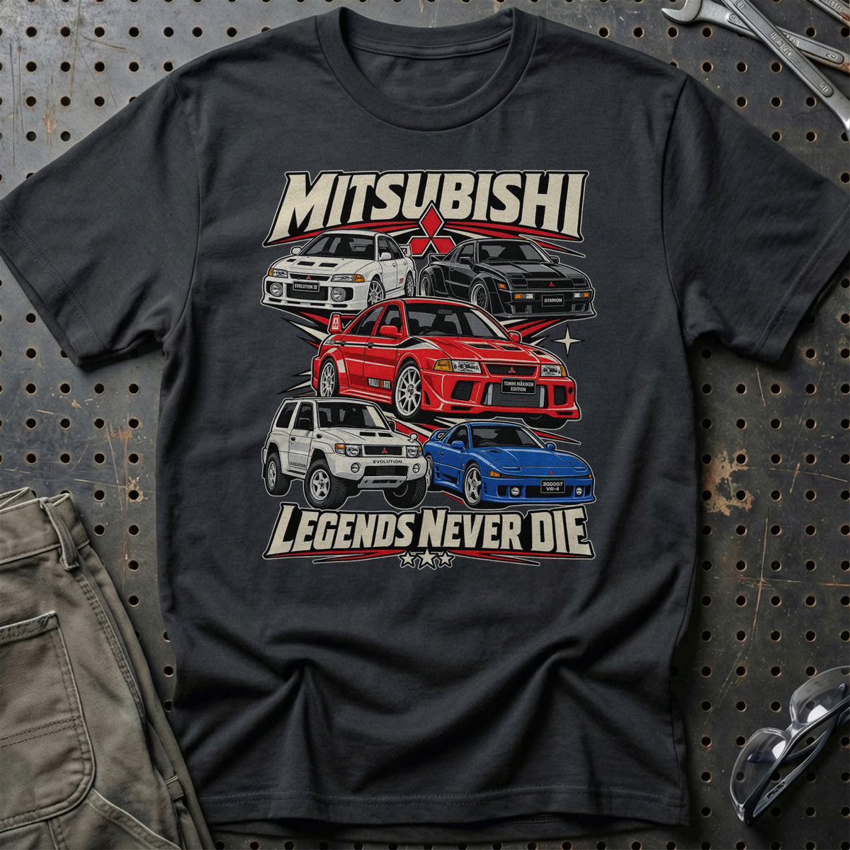 
Produktbillede af Mitsubishi Legends Never Die T-Shirt
