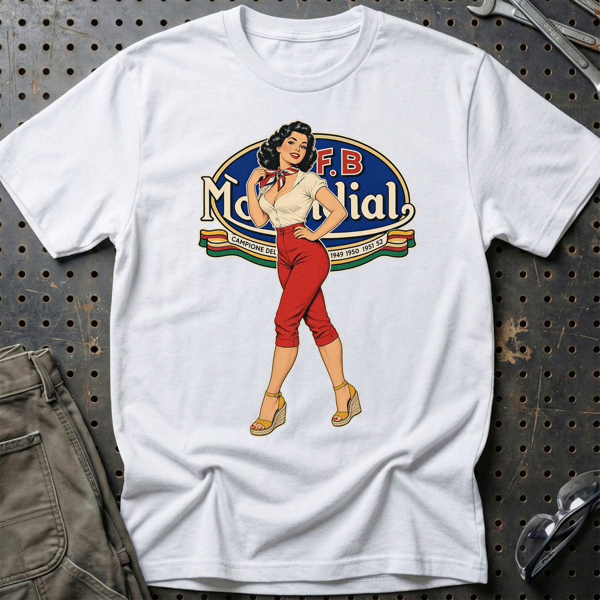 
Produktbillede af Mondial Retro Pinup T-Shirt