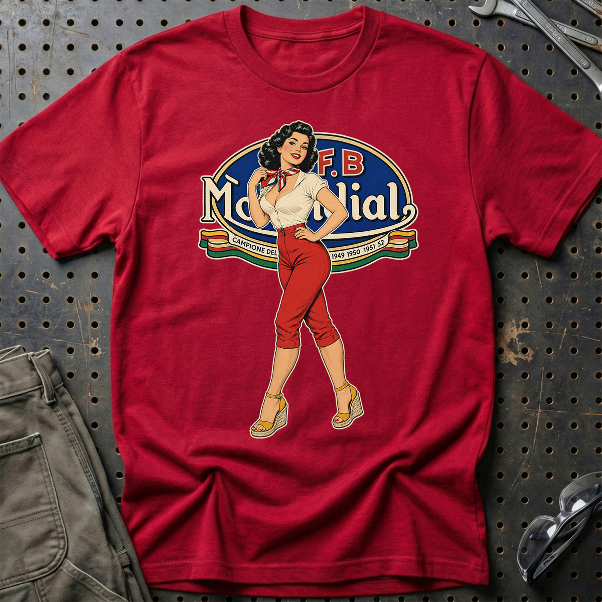 
Produktbillede af Mondial Retro Pinup T-Shirt