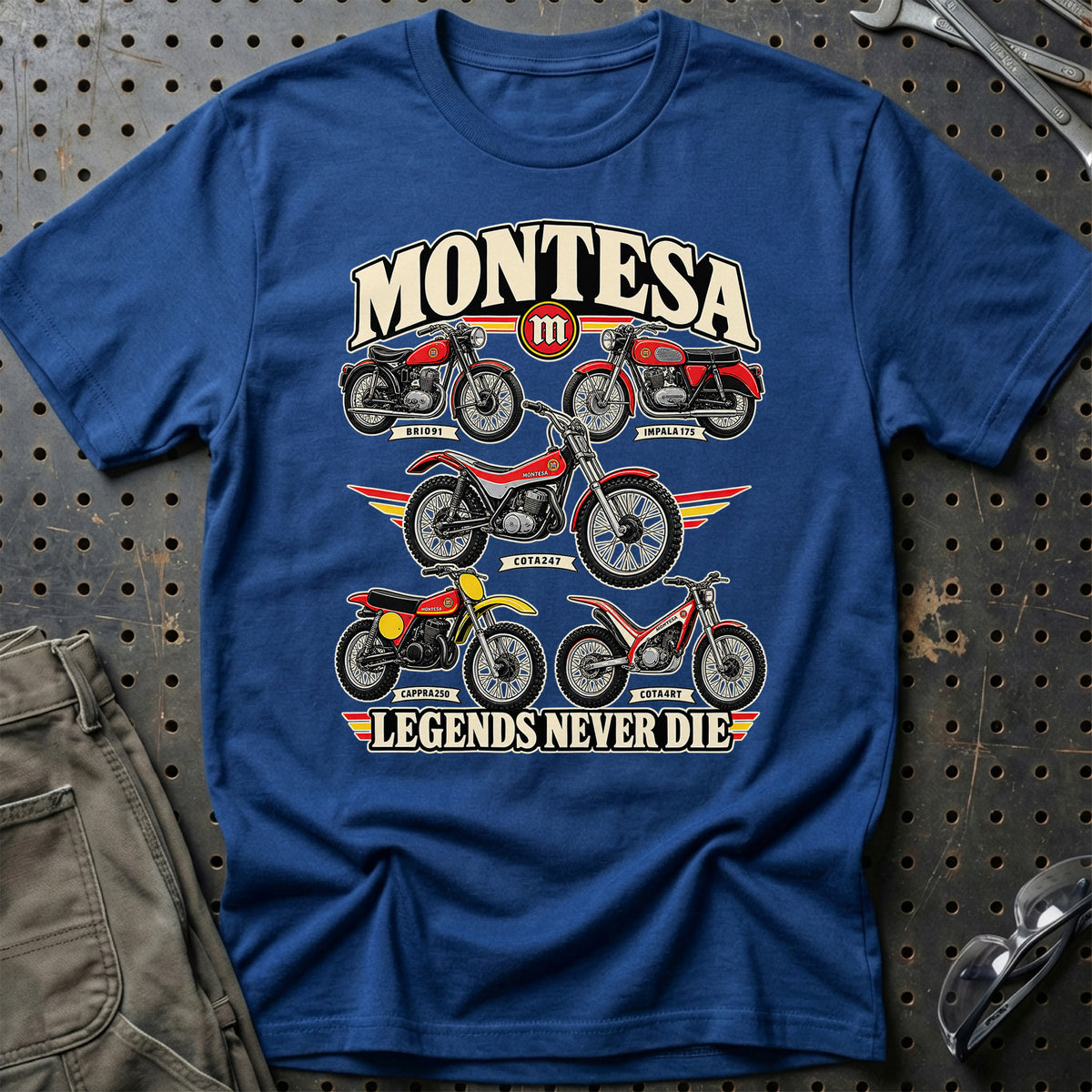 
Produktbillede af Montesa Legends Never Die T-Shirt