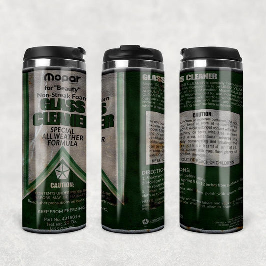 Mopar Glass Cleaner Filter Motor Oil Termokrus Tumbler Rustfrit Stål-Krus-Motorolie-Garage Culture Shop- garage - man cave - merchandise