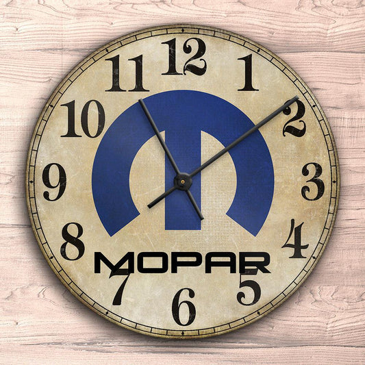 Mopar Vægur Rundt-Clock-Mopar-Garage Culture Shop- garage - man cave - merchandise