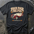 
Morgan 4/4 1955 – Four Four the Fun T-Shirt – Sort
