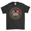 Morgan Born British Live Danish T-Shirt-Beklædning-Morgan-Sort-S-Garage Culture Shop- garage - man cave - merchandise