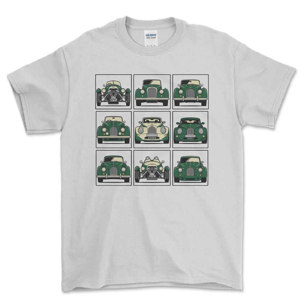 Morgan Evolution T-Shirt-Beklædning-Morgan-Hvid-S-Garage Culture Shop- garage - man cave - merchandise