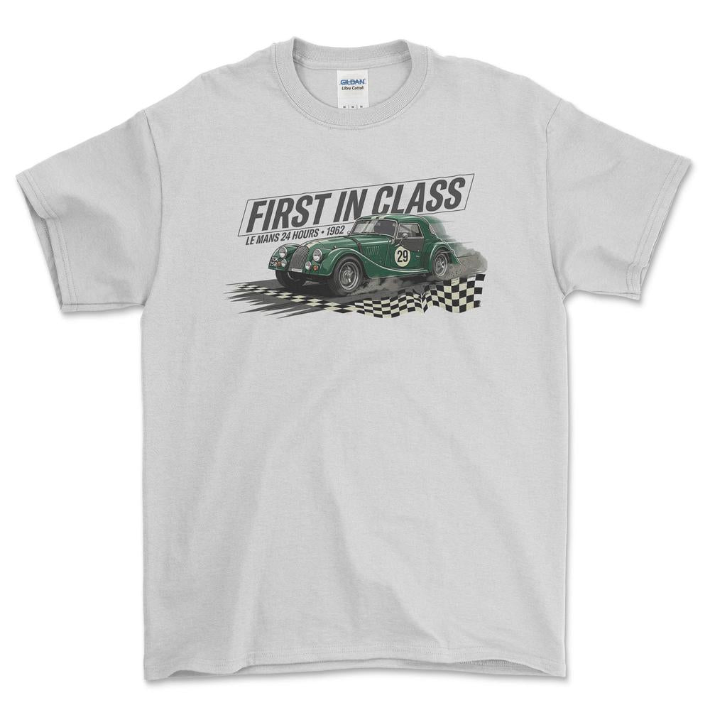 Morgan First In Class T-Shirt-Beklædning-Morgan-Hvid-S-Garage Culture Shop- garage - man cave - merchandise
