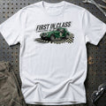 
Morgan First In Class Unisex T-Shirt – Hvid – print foran