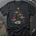 Morgan Juletræ T-Shirt-Beklædning-Morgan-Sort-S-Garage Culture Shop- garage - man cave - merchandise