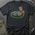 Morgan Pinup T-Shirt-Beklædning-Morgan-Sort-S-Garage Culture Shop- garage - man cave - merchandise