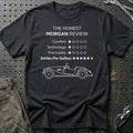 
Morgan Review Unisex T-Shirt – Sort – print foran