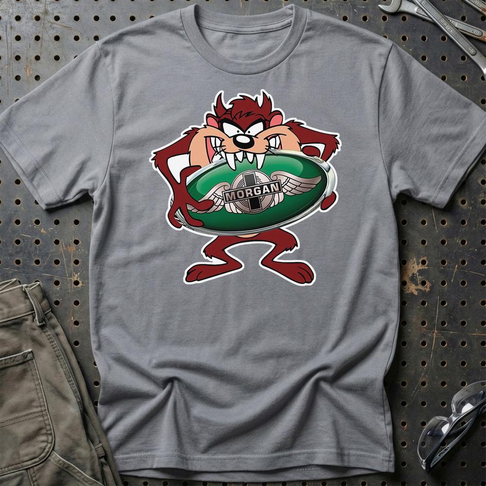 Morgan TAZ T-Shirt-Beklædning-Morgan-Grå Sport-S-Garage Culture Shop- garage - man cave - merchandise