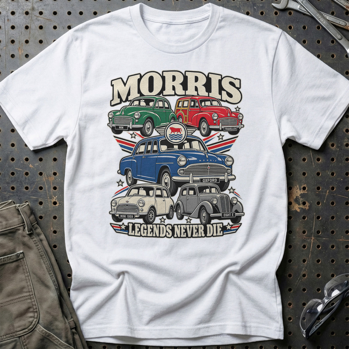 
Produktbillede af Morris Legends Never Die T-Shirt