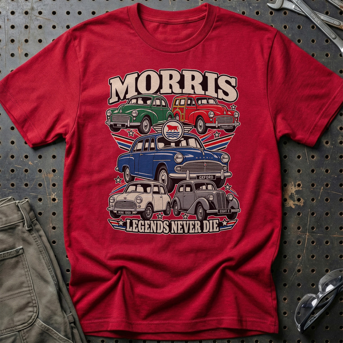 
Produktbillede af Morris Legends Never Die T-Shirt