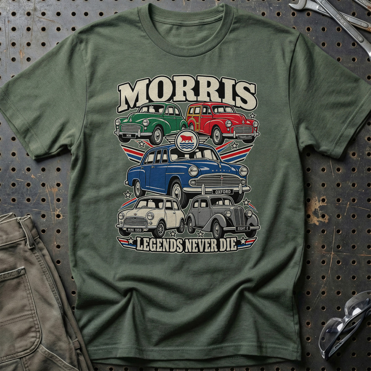
Produktbillede af Morris Legends Never Die T-Shirt
