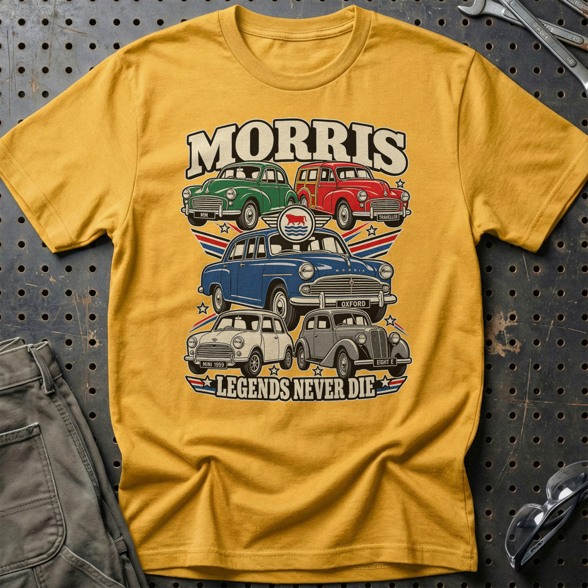 
Produktbillede af Morris Legends Never Die T-Shirt