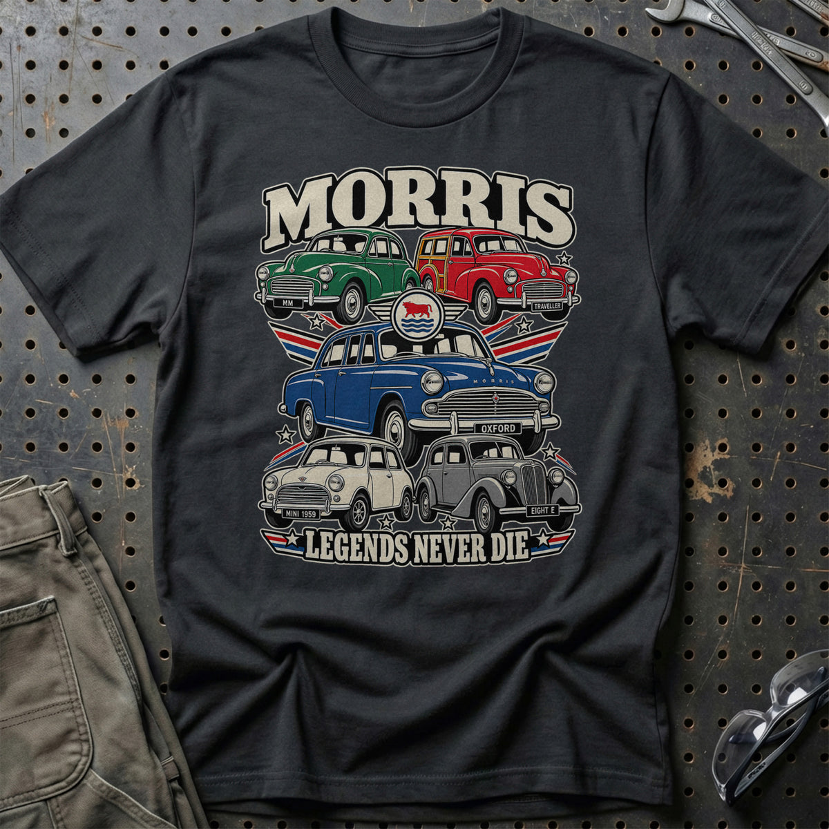 
Produktbillede af Morris Legends Never Die T-Shirt