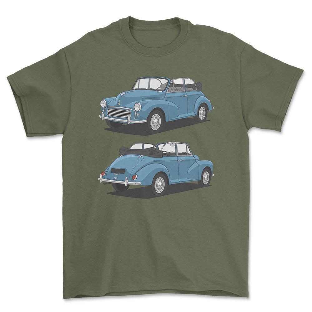 Morris Minor 1000 Tourer 1959 - Unisex T-Shirt-Beklædning-Morris-Garage Culture Shop- garage - man cave - merchandise