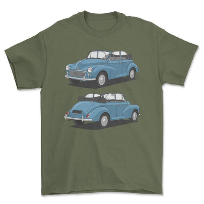 Morris Minor 1000 Tourer 1959 - Unisex T-Shirt-Beklædning-Morris-Garage Culture Shop- garage - man cave - merchandise