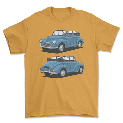 Morris Minor 1000 Tourer 1959 - Unisex T-Shirt-Beklædning-Morris-Garage Culture Shop- garage - man cave - merchandise