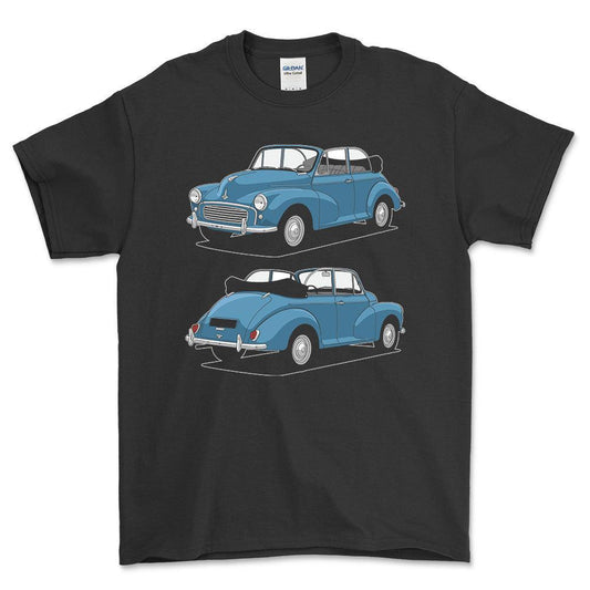 Morris Minor 1000 Tourer 1959 - Unisex T-Shirt-Beklædning-Morris-Garage Culture Shop- garage - man cave - merchandise