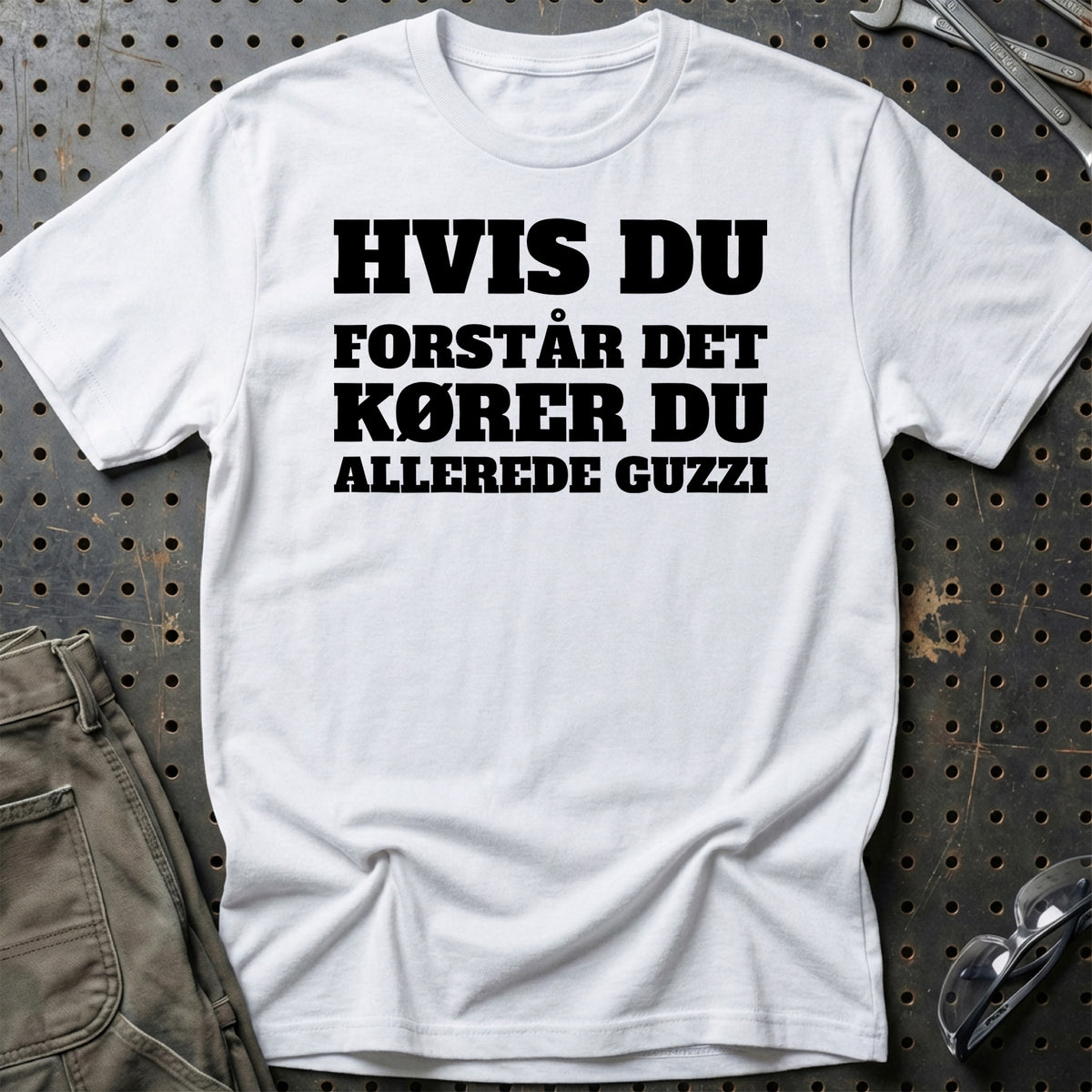 
Produktbillede af Moto Guzzi – Hvis Du Forstår Det Kører Du Allerede Guzzi T-Shirt
