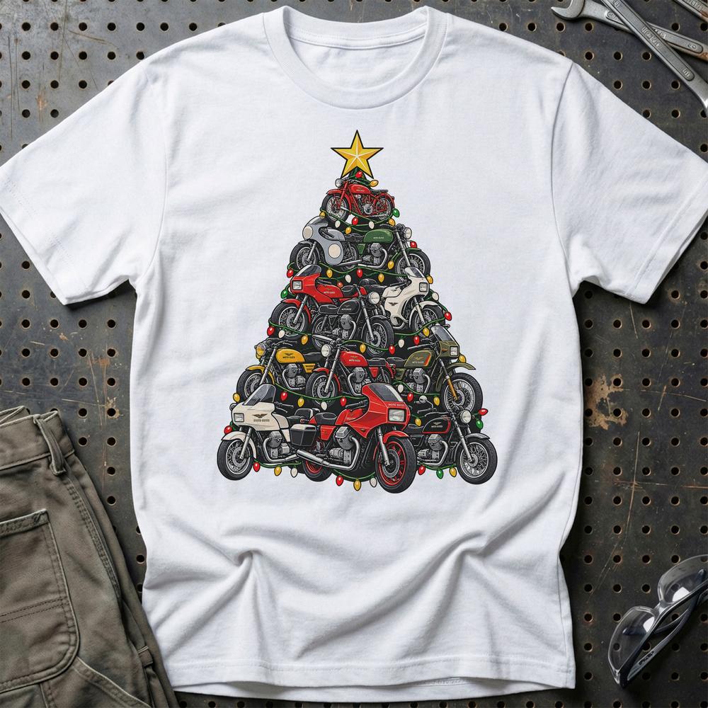 
Produktbillede af Moto Guzzi Juletræ T-Shirt