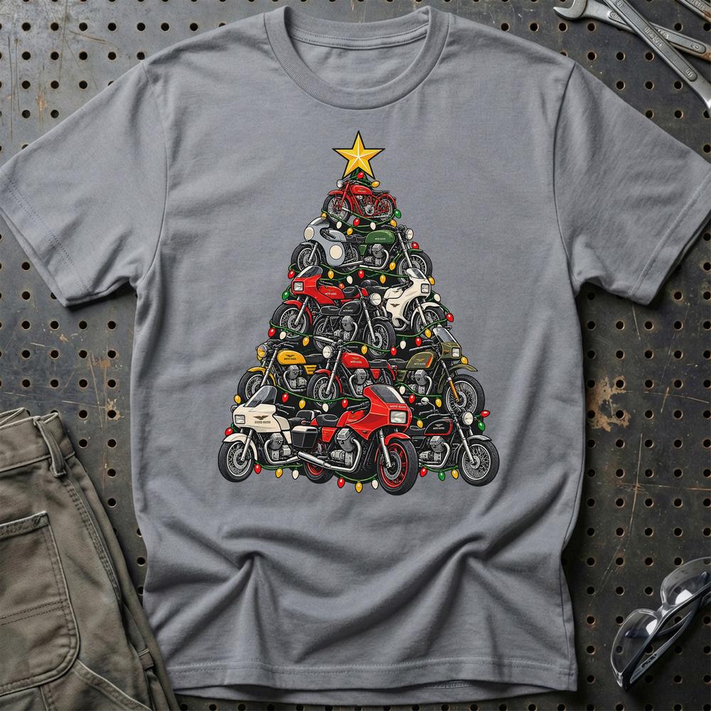 
Produktbillede af Moto Guzzi Juletræ T-Shirt
