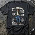 
Moto Guzzi-Kører T-Shirt – Sort